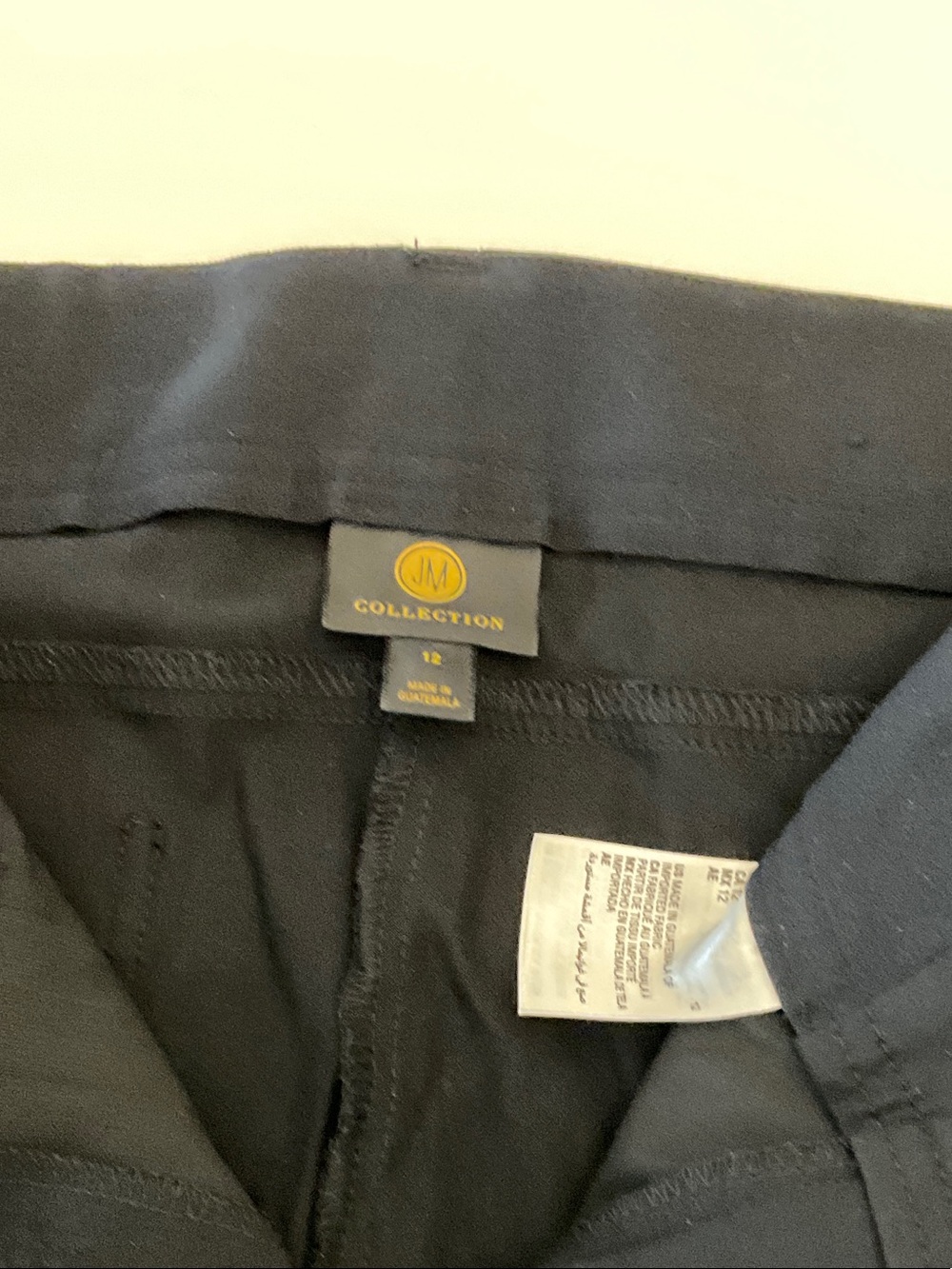 JM Collection Black womensPants